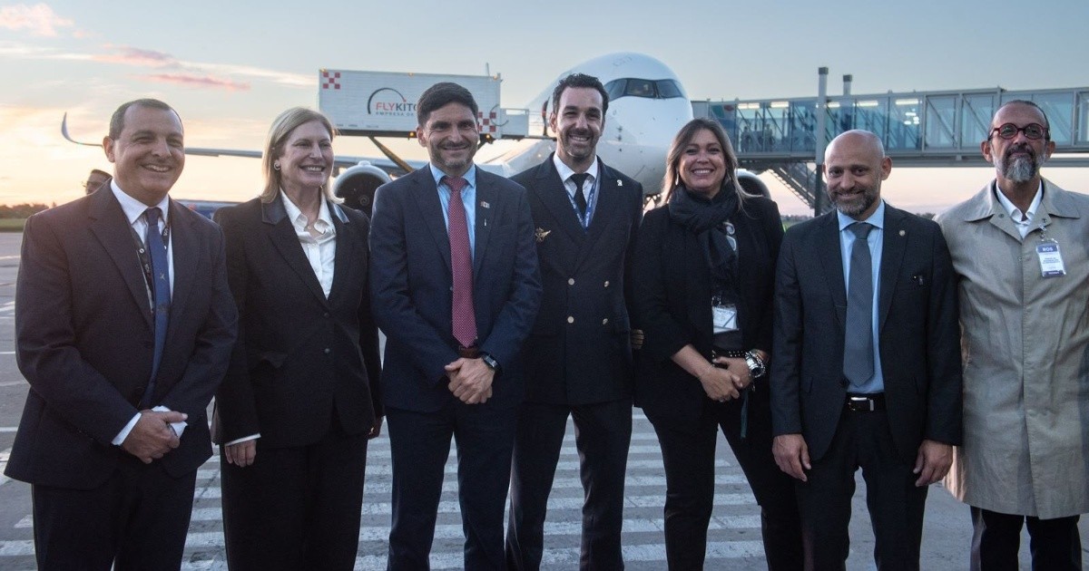 Rosario: partió el primer vuelo a Madrid y recuperó la conexión con Europa