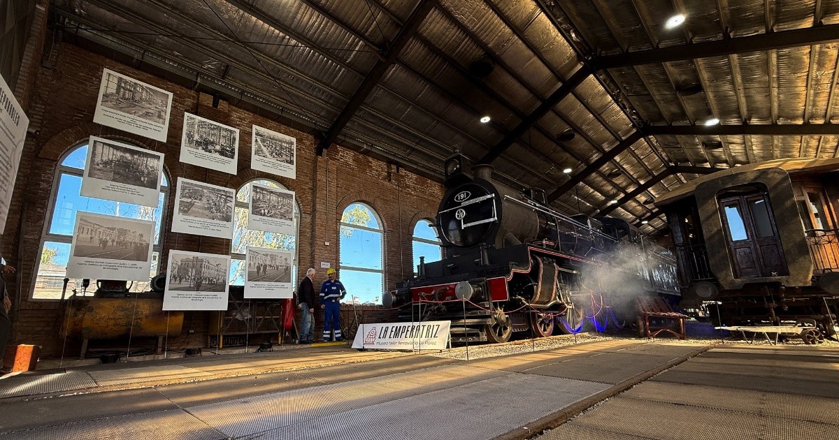 Pérez inauguró el Museo Ferroviario La Emperatriz: historia obrera hecha patrimonio