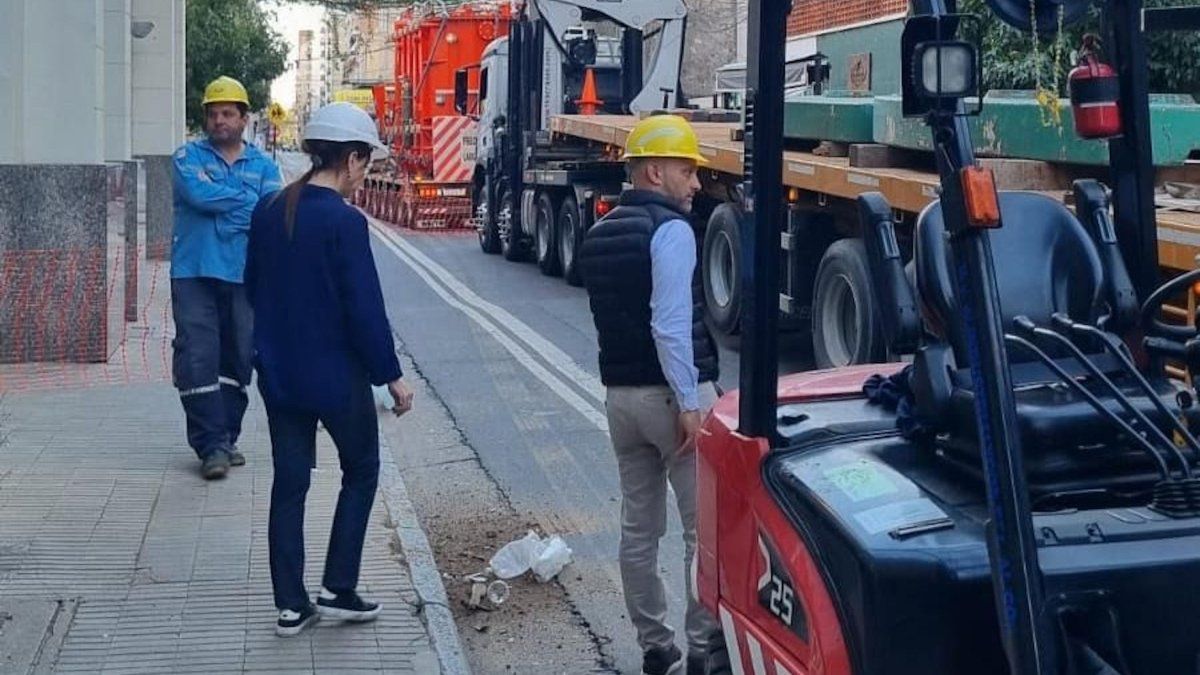 Desvíos de colectivos en el centro de Rosario por 45 días por obras de EPE