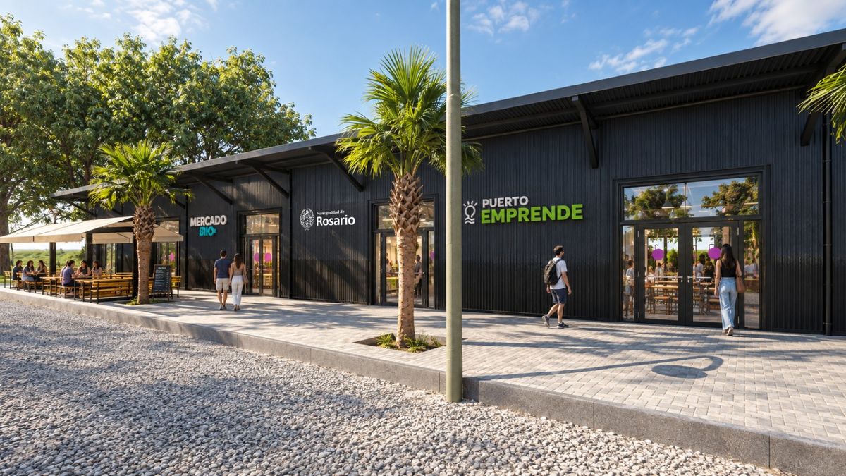 Puerto Emprende: Rosario inaugura un espacio para emprendedores junto al río