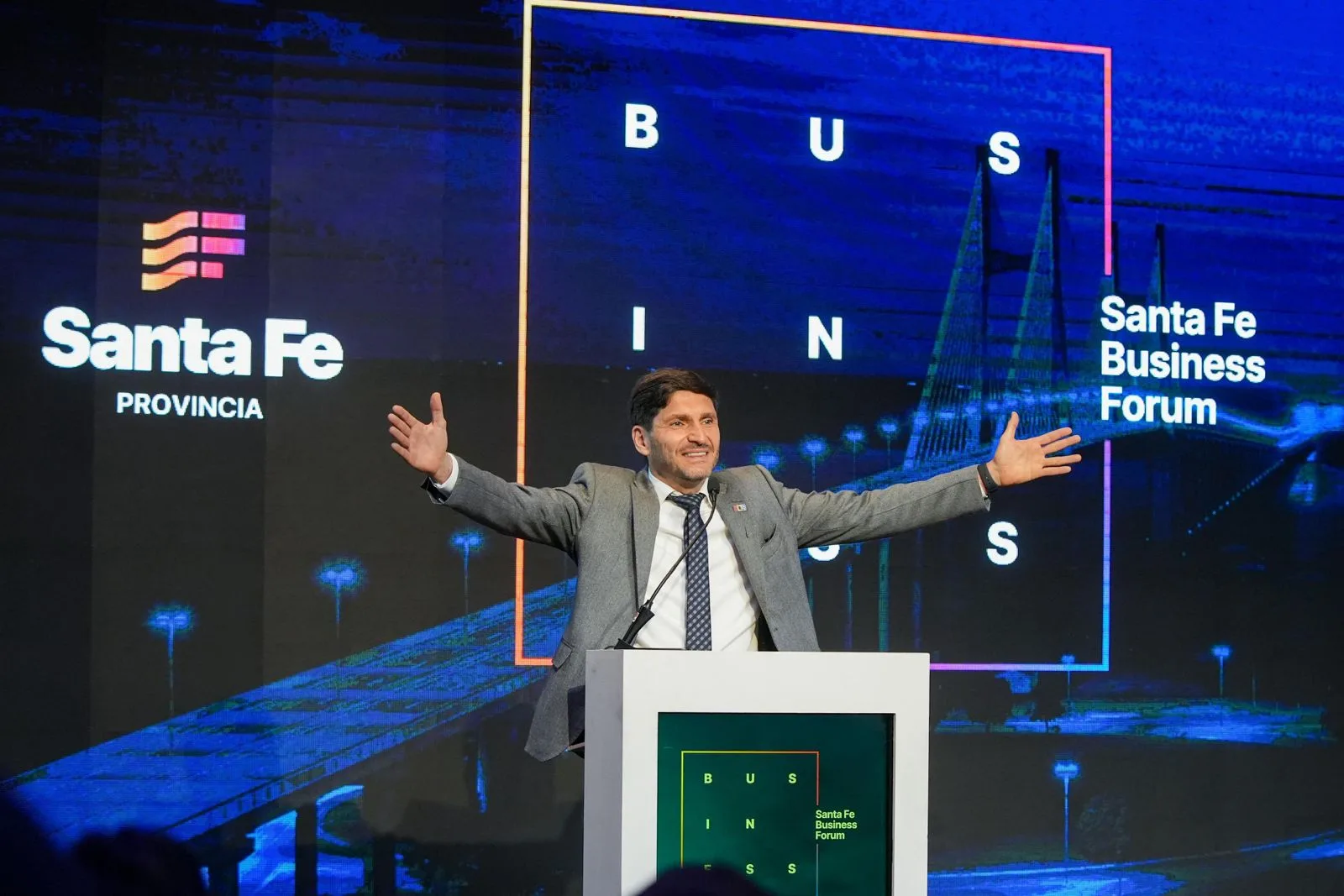 Pullaro abrió el Santa Fe Business Forum 2026: 