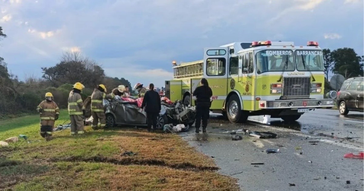 Dos oftalmólogos murieron en la autopista Rosario-Santa Fe: quiénes eran y cómo sigue la sobreviviente