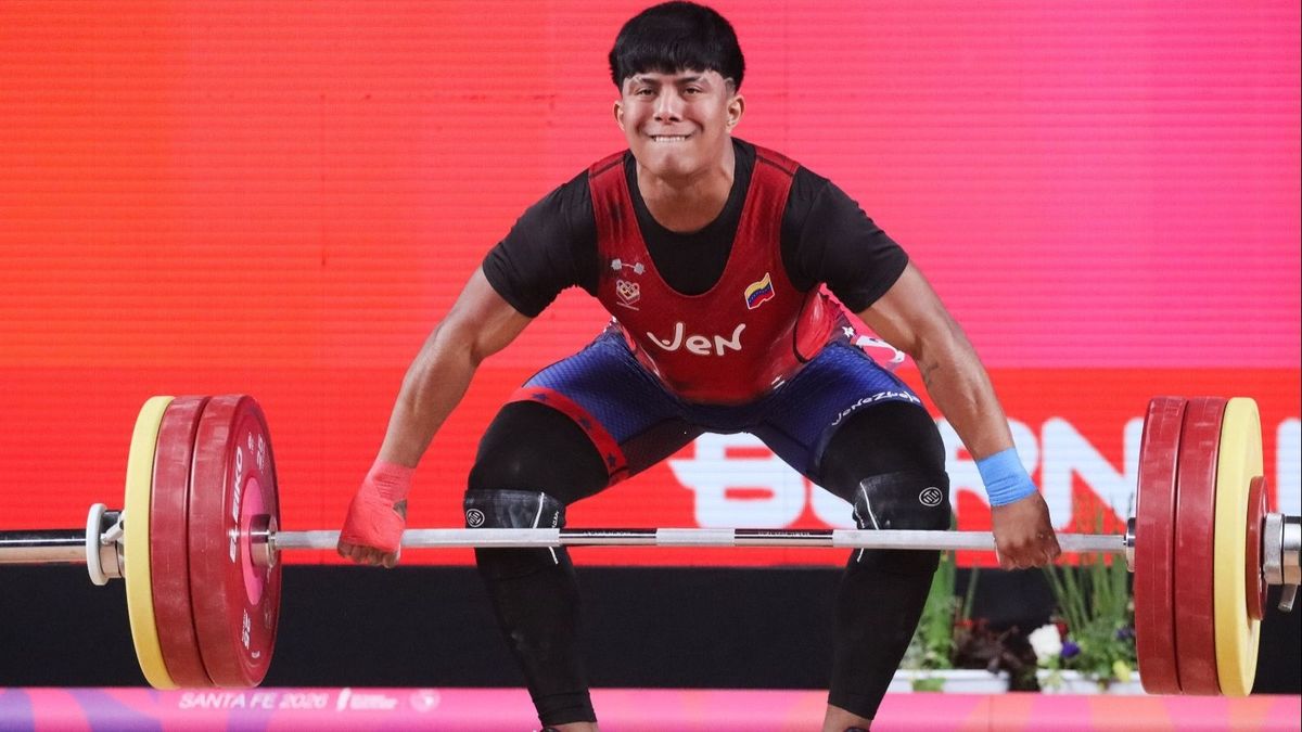 Récord mundial en Rosario: el venezolano que levantó 203 kilos en los Juegos Suramericanos