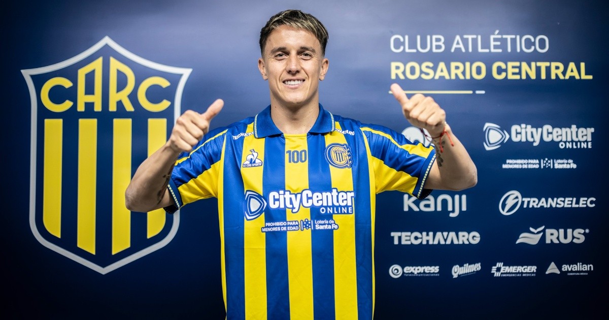Rosario Central confirma el regreso de Franco Cervi tras 10 años en Europa