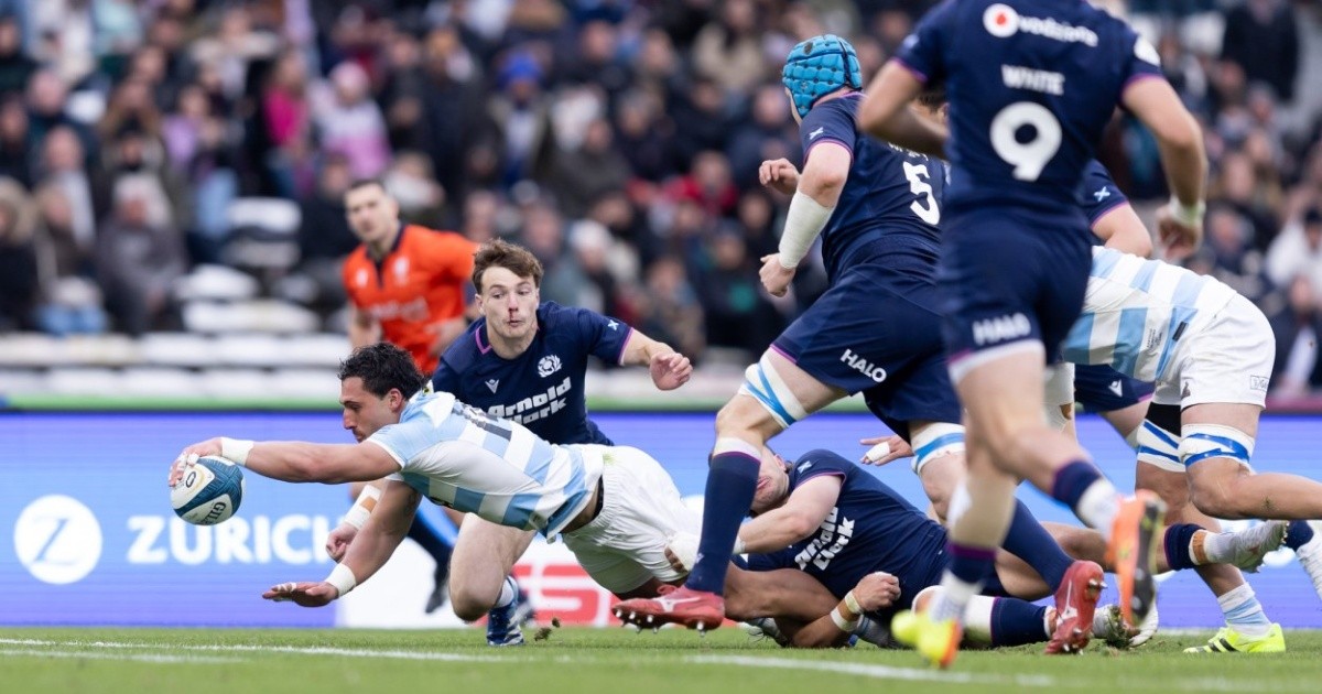 Los Pumas cayeron ante Escocia en el debut del Nations Championship en Córdoba