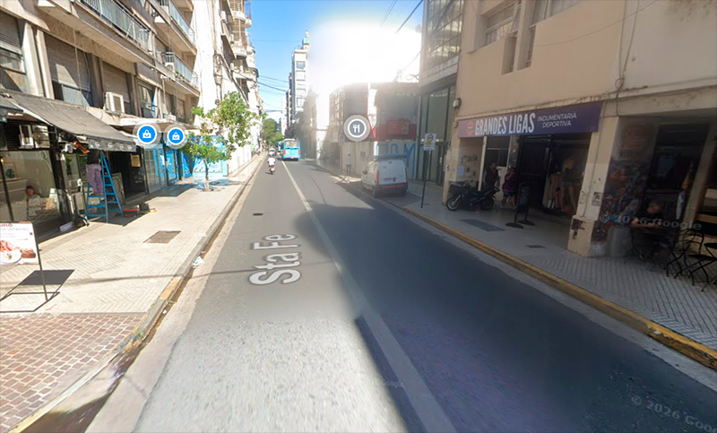 Robo en moto en Santa Fe y Corrientes: 23 millones en una bolsa