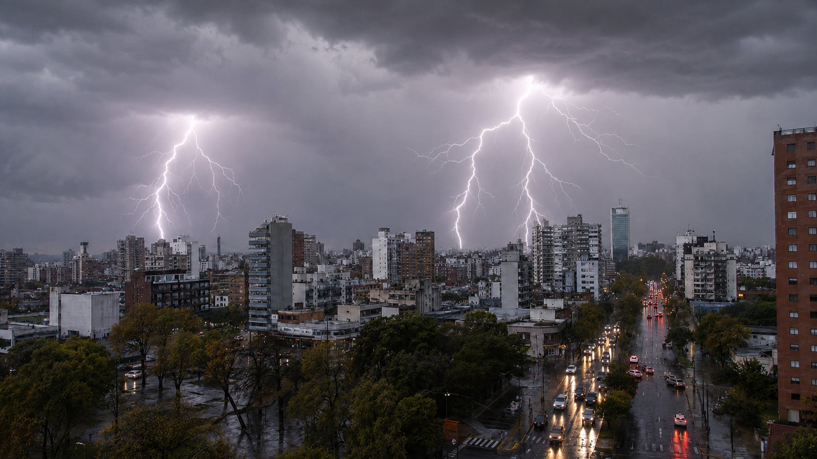 Alerta meteorológica en Santa Fe: llega un 'Súper Niño' con 72 horas de tormenta y frío extremo