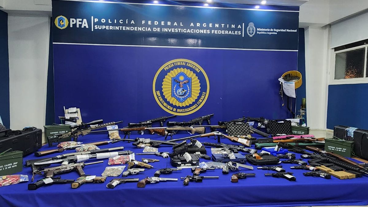 Desbaratan red nacional de tráfico de armas con conexiones en Santa Fe