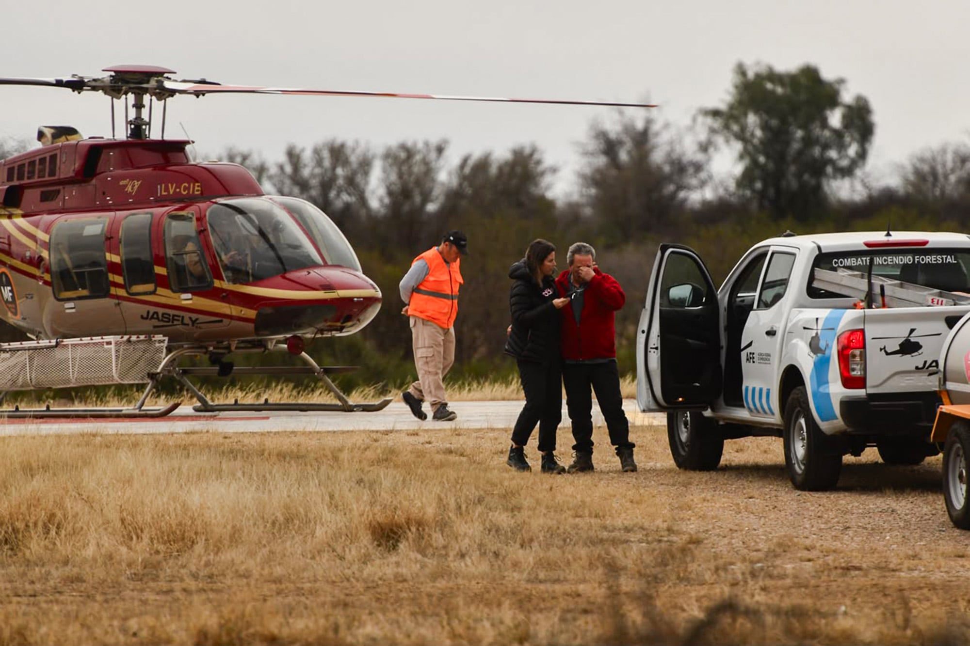 Tragedia en San Juan: cayó un helicóptero y murieron siete personas