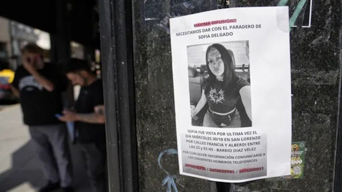 Rosario: dictan prisión preventiva al padre de Sofía Delgado por desobediencia judicial