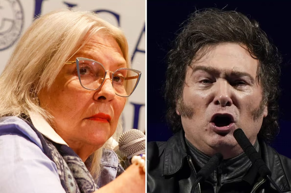 Carrió denunció a Milei por abuso de autoridad por insultos a una periodista