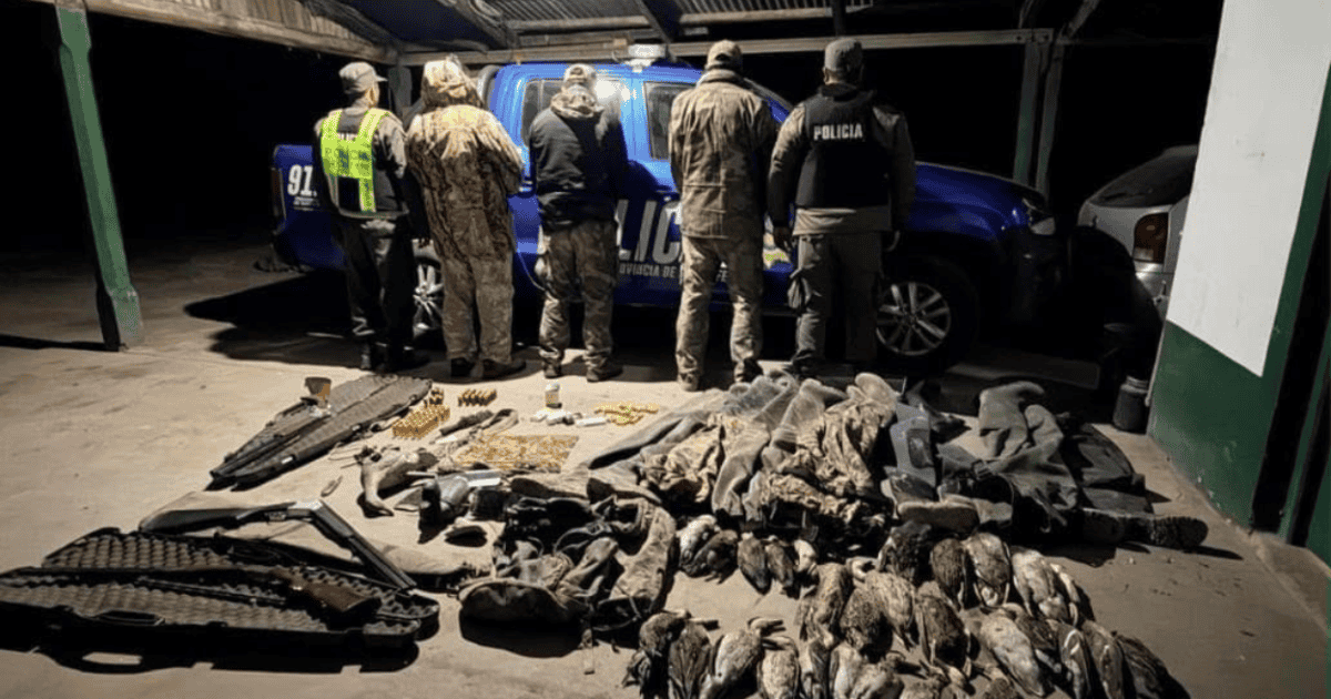 Caza ilegal en Santa Fe: tres detenidos por llevar turistas franceses a cazar sin licencia