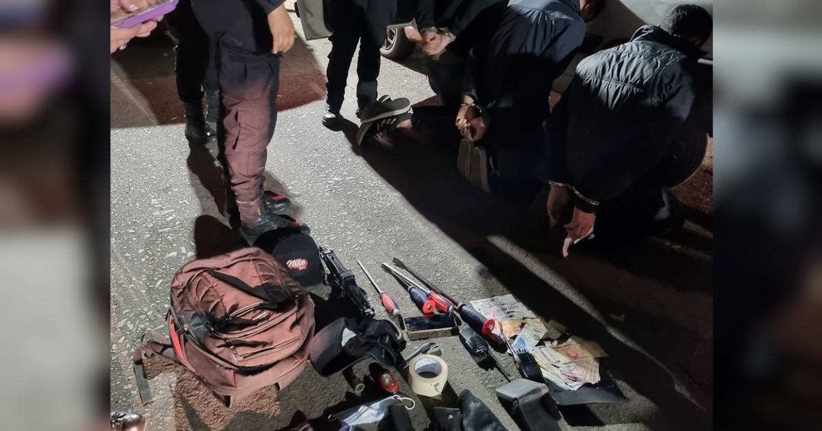 Rosario: cayeron con handies y barretas tras intentar una entradera en Echesortu