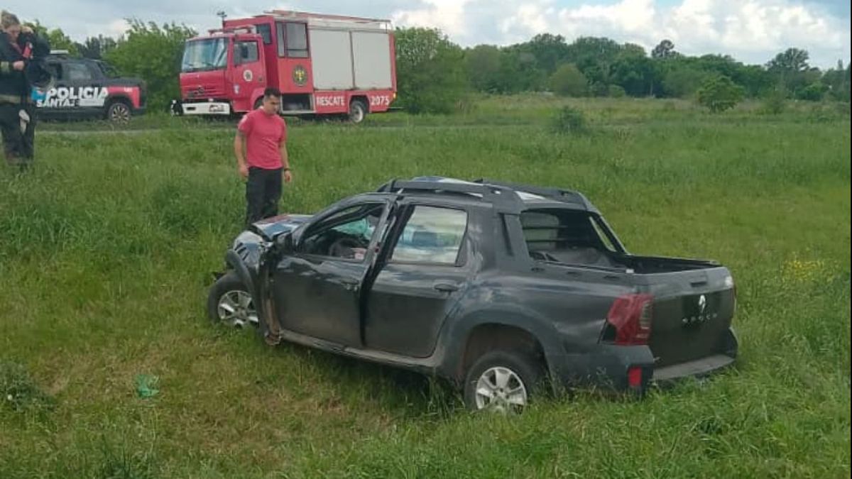 Choque fatal en autopista Rosario-Córdoba: murió una mujer en Roldán