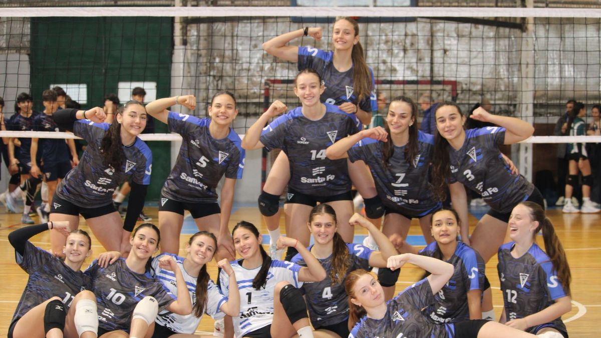 Vóley juvenil: Santa Fe campeón nacional sub-16 en una final épica ante Córdoba